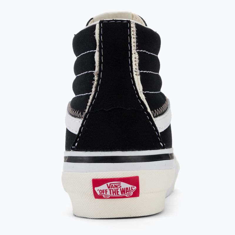 Obuv  Vans SK8-Hi Reconstruct black/true white 6