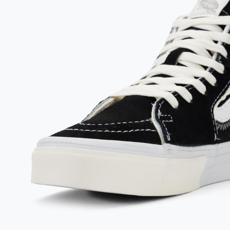 Obuv  Vans SK8-Hi Reconstruct black/true white 7