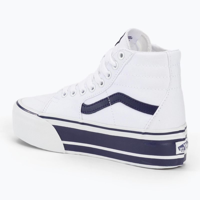Obuv Vans UA SK8-Hi Tapered Stackform Sport Stripes navy true/white 3