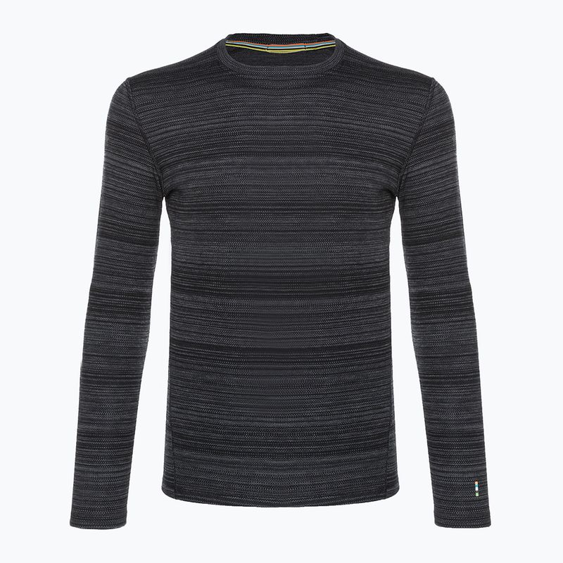 Pánske termo tričko Smartwool Merino 250 Baselayer Crew Boxed čierna farba shift