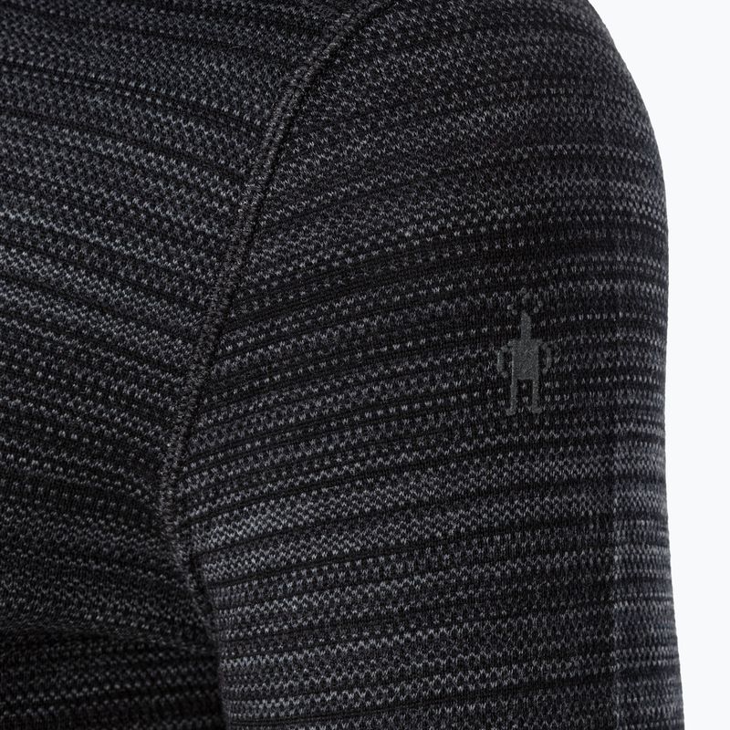 Pánske termo tričko Smartwool Merino 250 Baselayer Crew Boxed čierna farba shift 3