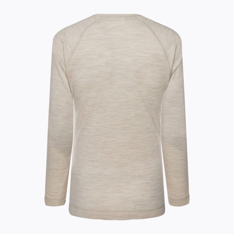 Dámska termoaktívna mikina Smartwool Merino 250 Baselayer Crew Boxed almond heather 4