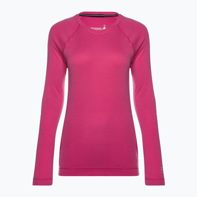 Dámske termo tričko Smartwool Merino 250 Baselayer Crew boxed power pink 3