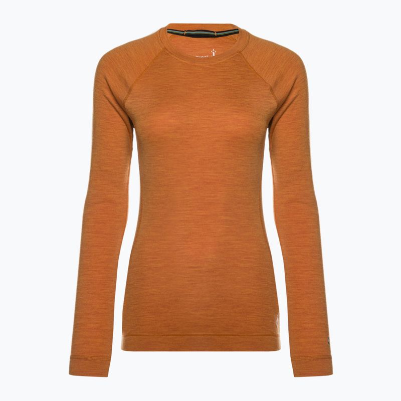 Dámska termoaktívna mikina Smartwool Merino 250 Baselayer Crew Boxed marmalade heather 3