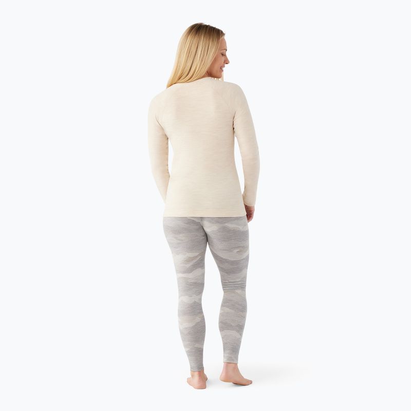 Dámska termoaktívna mikina Smartwool Merino 250 Baselayer Crew Boxed almond heather 2