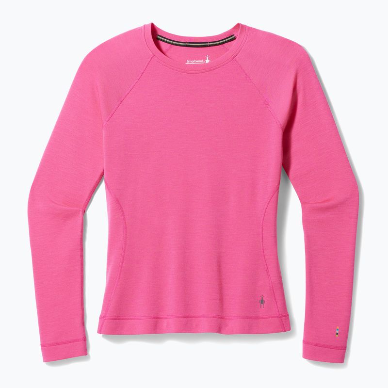 Dámska termoaktívna mikina Smartwool Merino 250 Baselayer Crew Boxed power pink 6