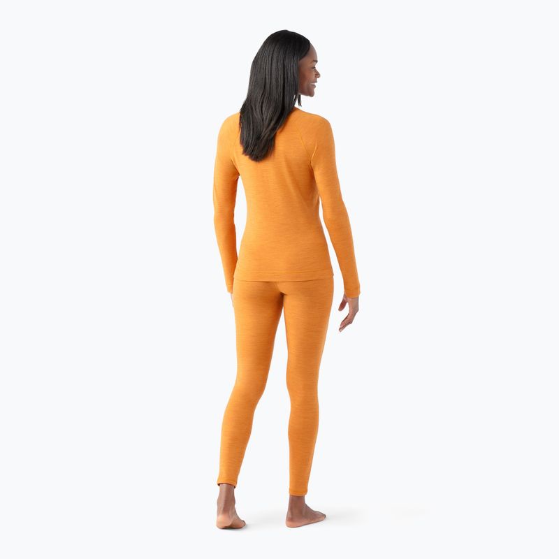 Dámska termoaktívna mikina Smartwool Merino 250 Baselayer Crew Boxed marmalade heather 2