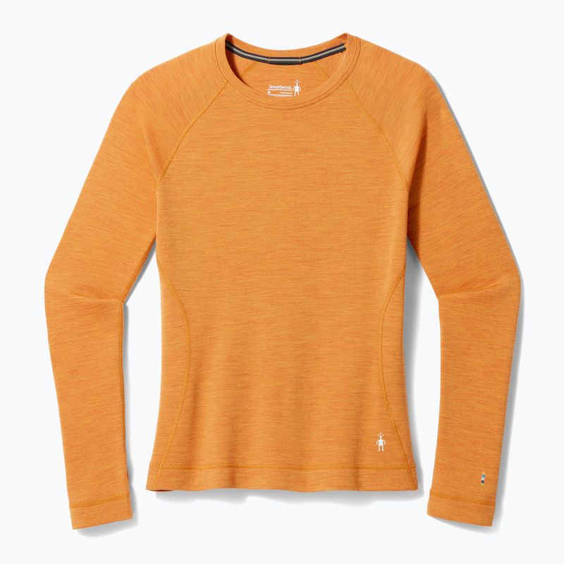 Dámska termoaktívna mikina Smartwool Merino 250 Baselayer Crew Boxed marmalade heather 6