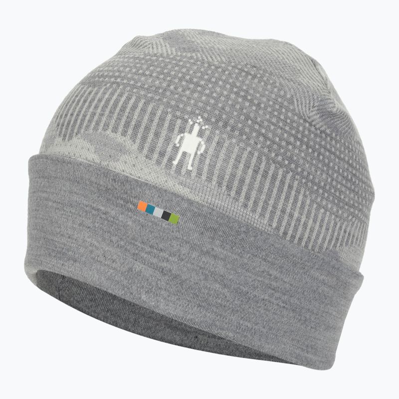 Smartwool Merino Reversible Cuffed svetlosivá čiapka Mountain Scape 3