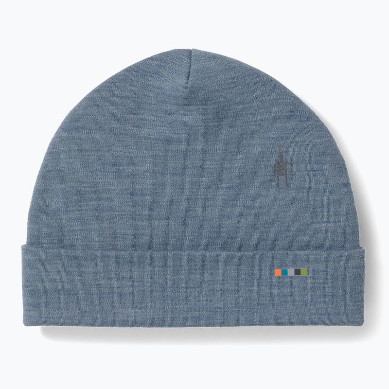 Čiapka Smartwool Merino Reversible Cuffed pewter blue heather