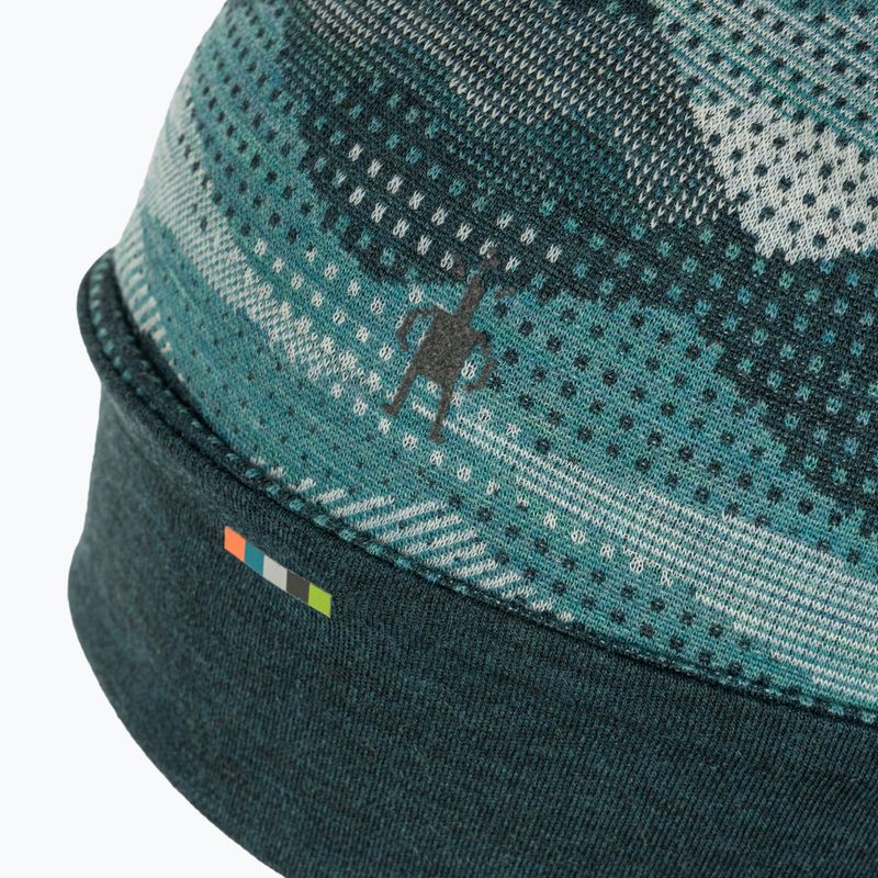 Smartwool Merino Obojstranná čiapka s manžetami twilight blue mtn scape 4