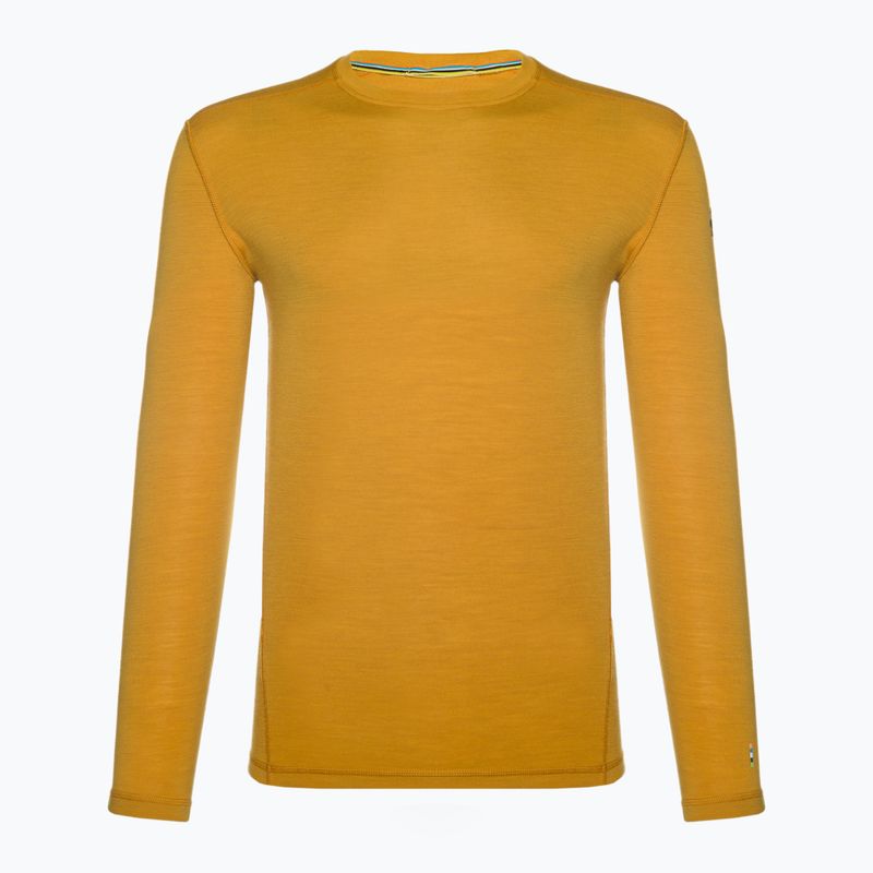 Pánske termo tričko Smartwool Merino 250 Baselayer Crew Boxed honey gold 3