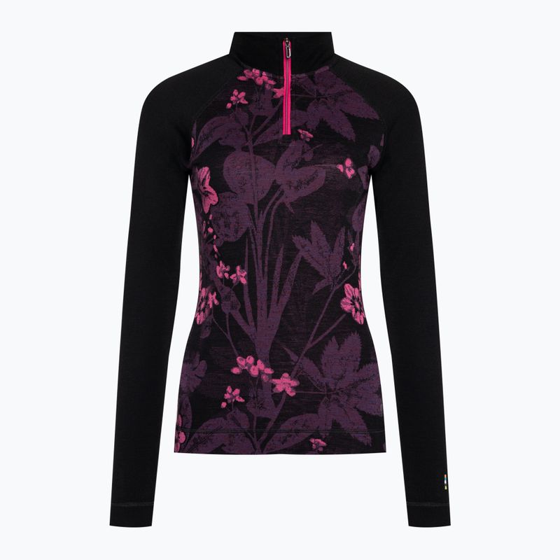 Dámske termoaktívne tričko Smartwool Classic Thermal Merino 1/4 Zip Boxed purple iris thermal longsleeve 3