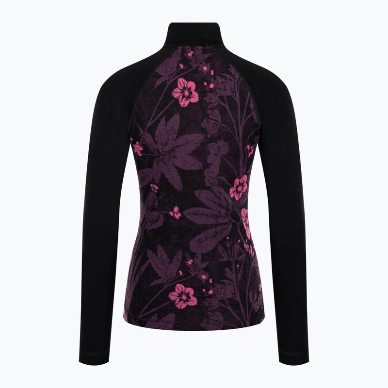 Dámska termoaktívna mikina Smartwool Classic Thermal Merino Baselayer 1/4 Zip Boxed purple iris 4