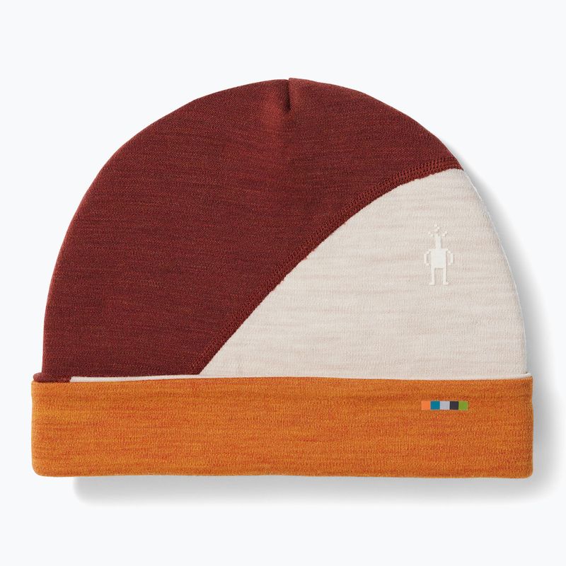 Zimná čiapka Smartwool Thermal Merino Colorblock marmalade heather