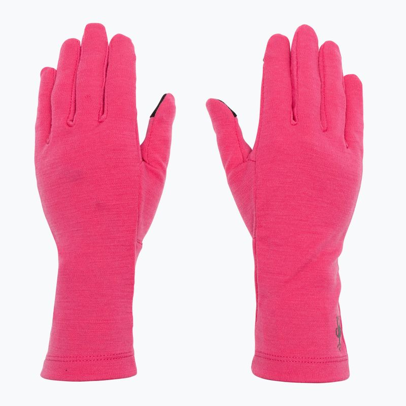 Rukavice Smartwool Thermal Merino power pink na trekking 3