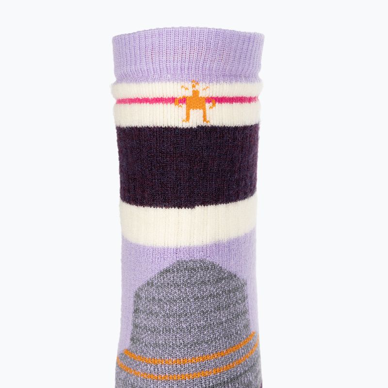 Dámske trekingové ponožky Smartwool Hike Full Cushion Saturnsphere Crew ultra violet 3
