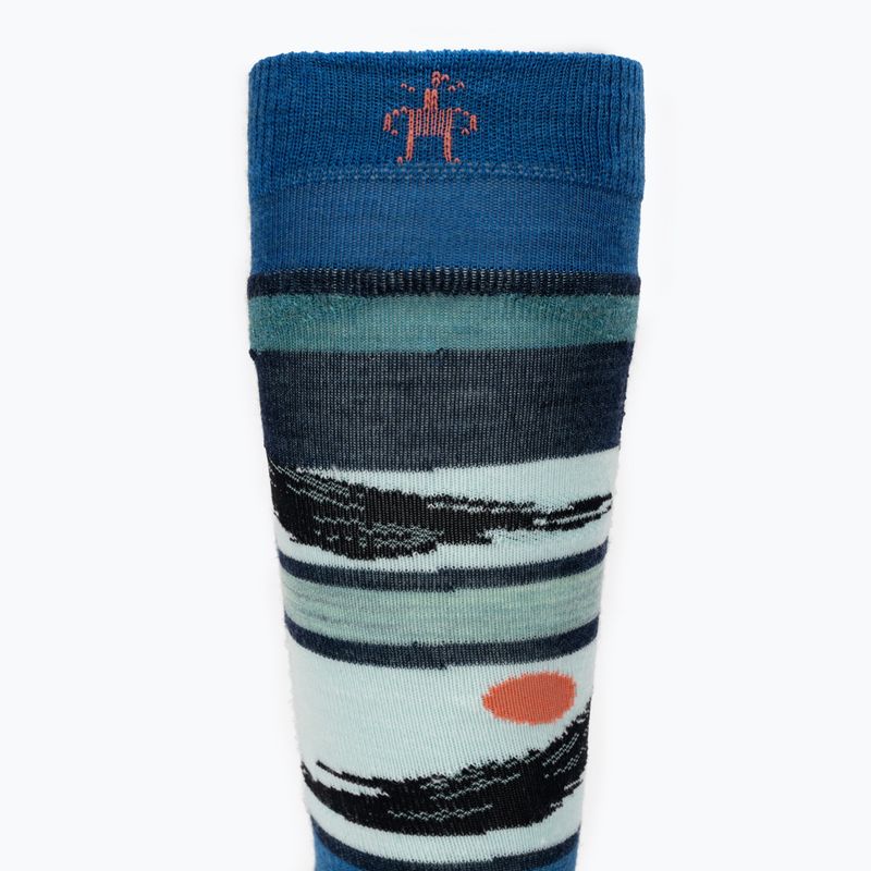 Smartwool Ski Full Cushion Midnight Pattern OTC hlboké ponožky 4