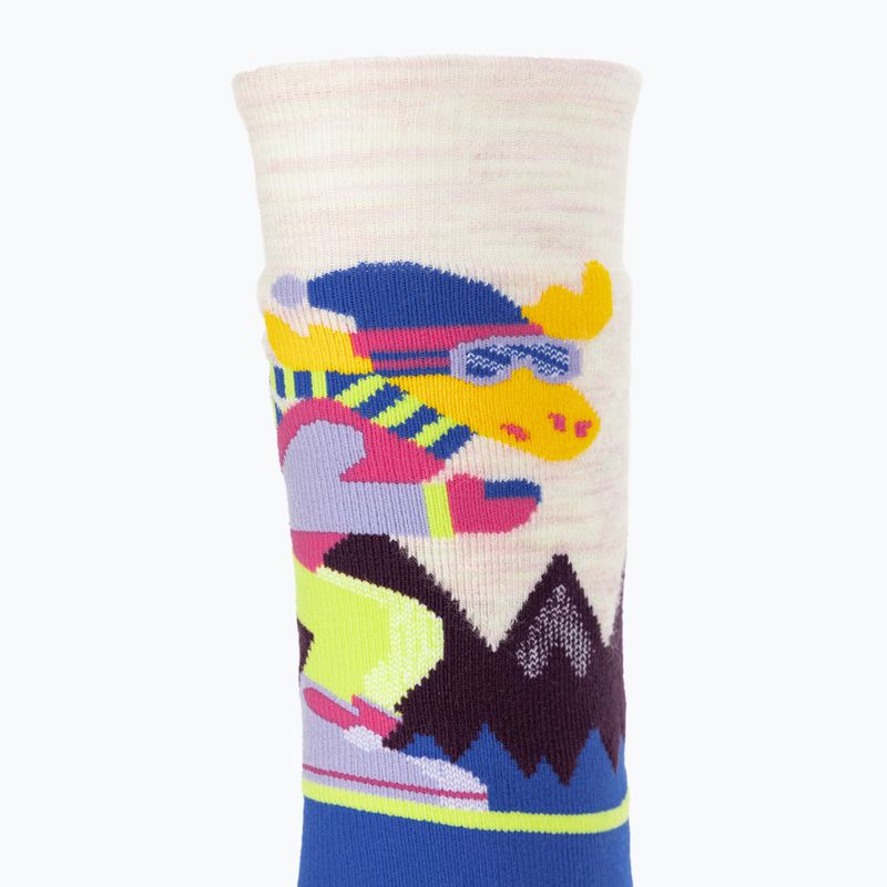 Detské ponožky Smartwool Wintersport Full Cushion Mountain Moose Pattern OTC moonbeam 3