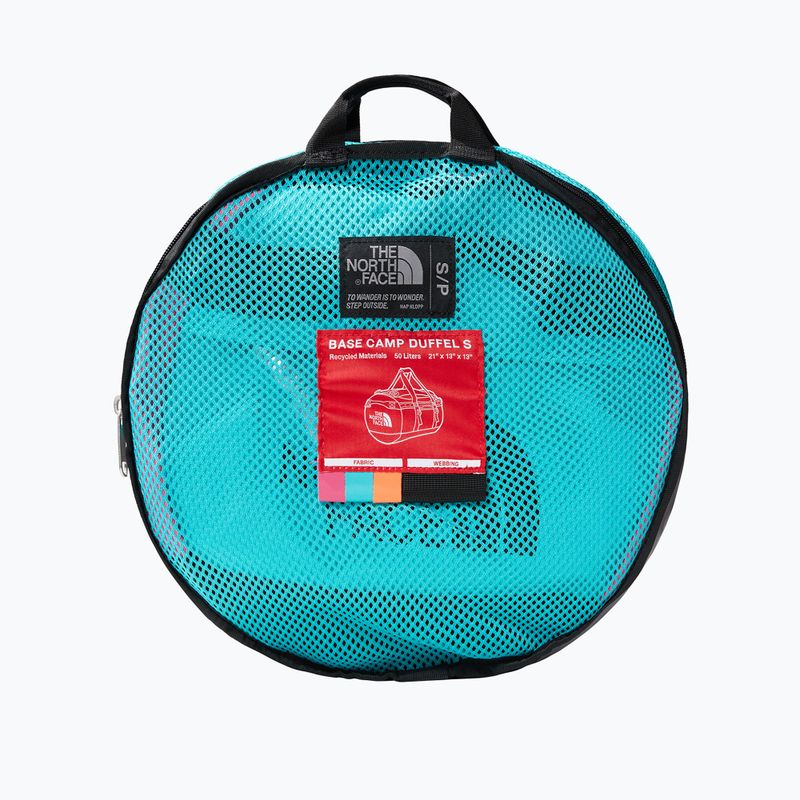 The North Face Base Camp Duffel S 50 l cestovná taška mr.pink/apres blue/power orange 3