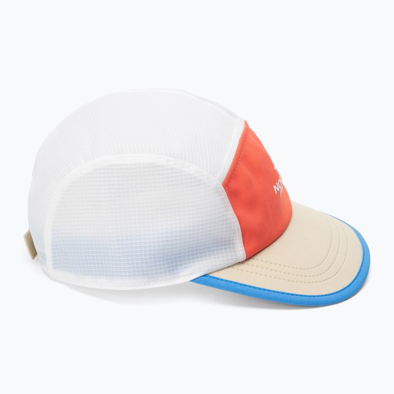 Bežecká čiapka The North Face Run optic blue/radiant orange/white 2