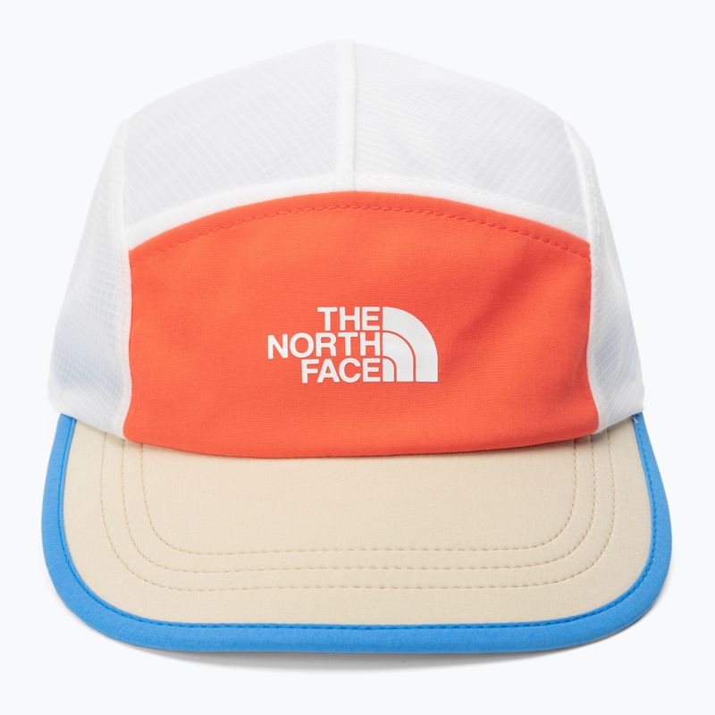 Bežecká čiapka The North Face Run optic blue/radiant orange/white 4