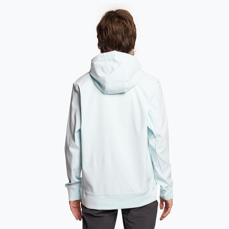 Pánska trekingová mikina The North Face Tekno Logo Hoodie icecap blue 2