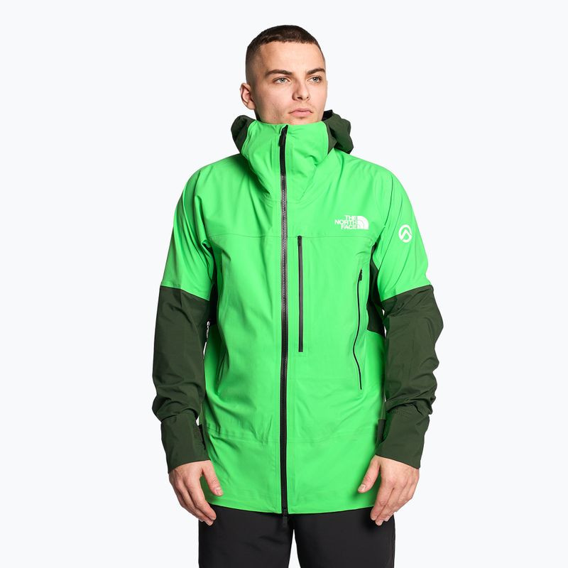 Pánska lyžiarska bunda The North Face Summit Stimson Futurelight chlorophyl green