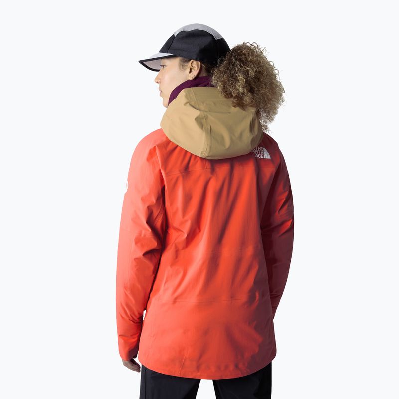 Dámska lyžiarska bunda The North Face Summit Stimson Futurelight radiant orange/almond butter 3