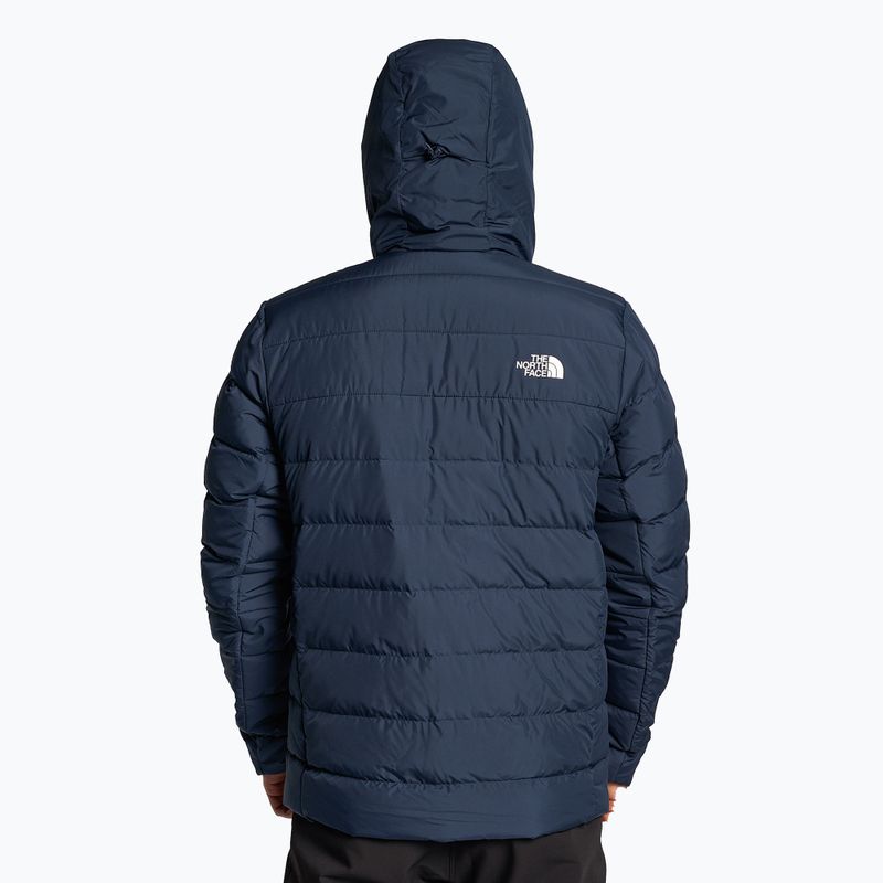 Pánska páperová bunda The North Face Aconcagua 3 Hoodie summit navy 2