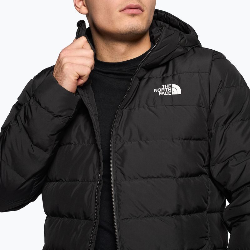 Pánska páperová bunda The North Face Aconcagua 3 Hoodie black 4