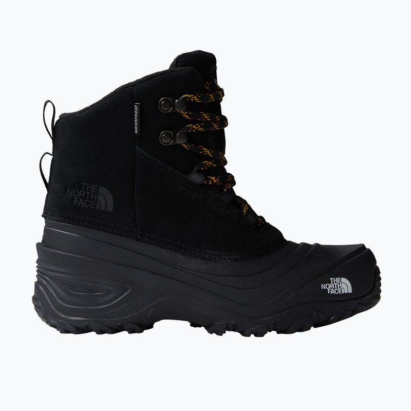 Detské trekové topánky The North Face Chilkat V Lace WP black/black 9