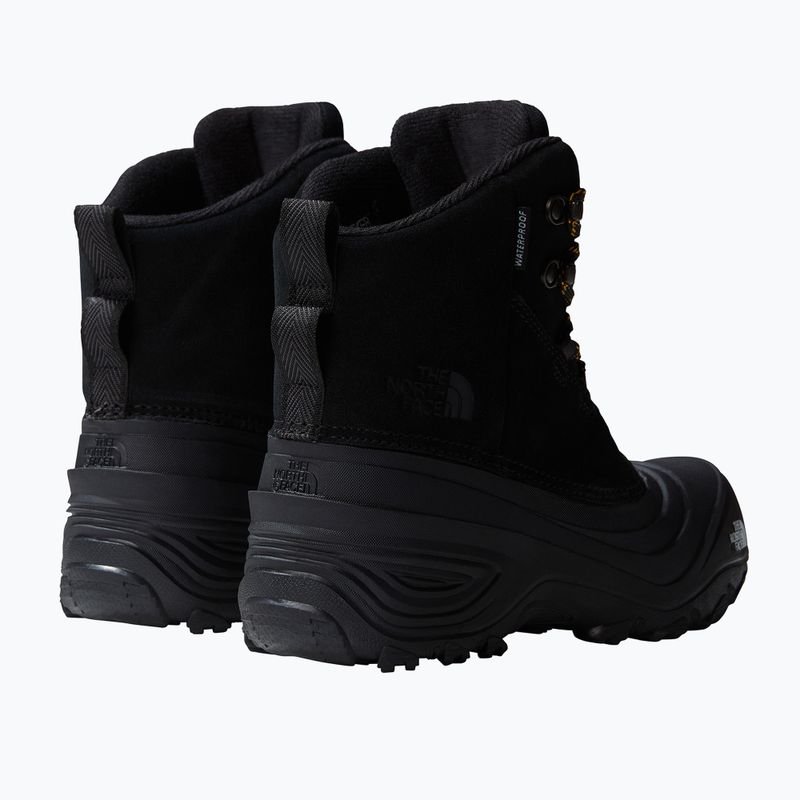 Detské trekové topánky The North Face Chilkat V Lace WP black/black 10