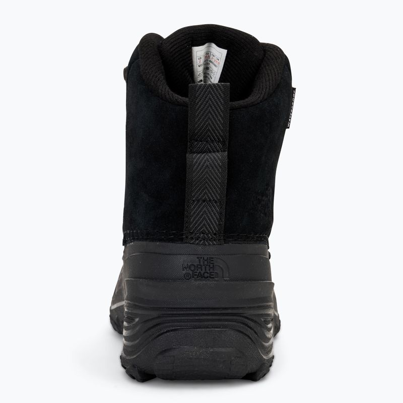 Detské trekové topánky The North Face Chilkat V Lace WP black/black 6