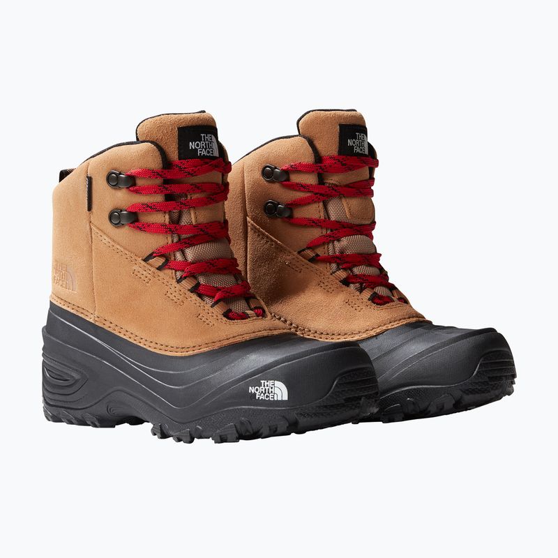 Detská treková obuv The North Face Chilkat V Lace almond butter/black 11