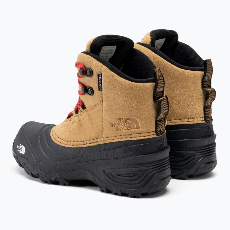 Detská treková obuv The North Face Chilkat V Lace almond butter/black 3