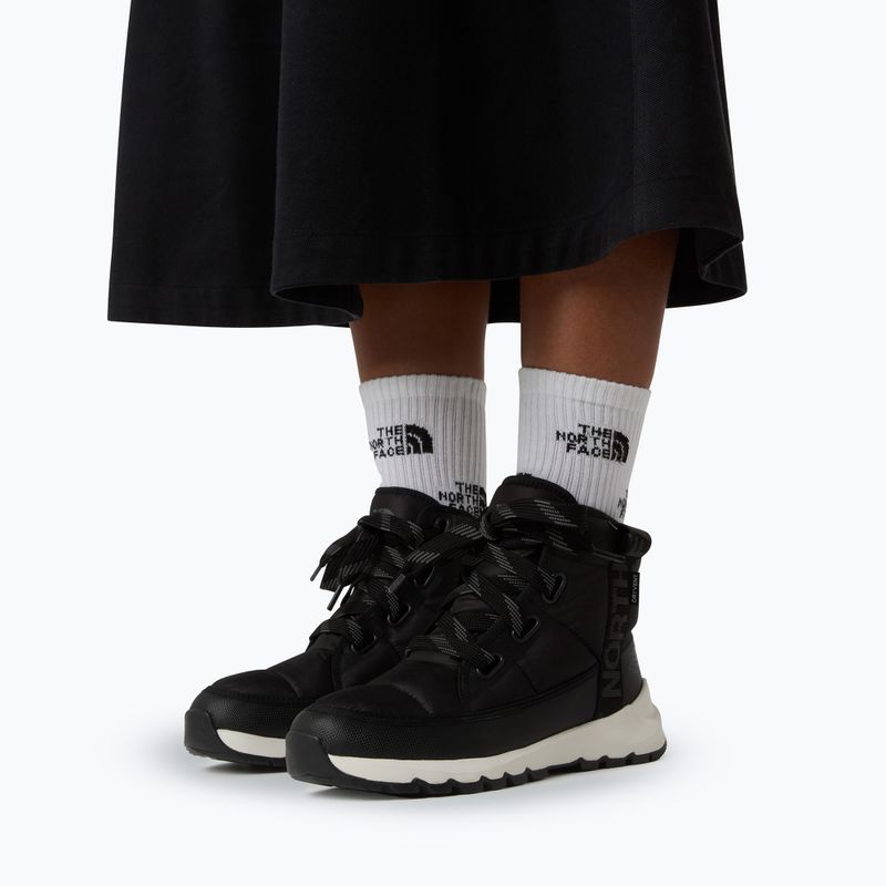 Dámske snehule The North Face Thermoball Lace Up Luxe Wp black/asphalt grey 8