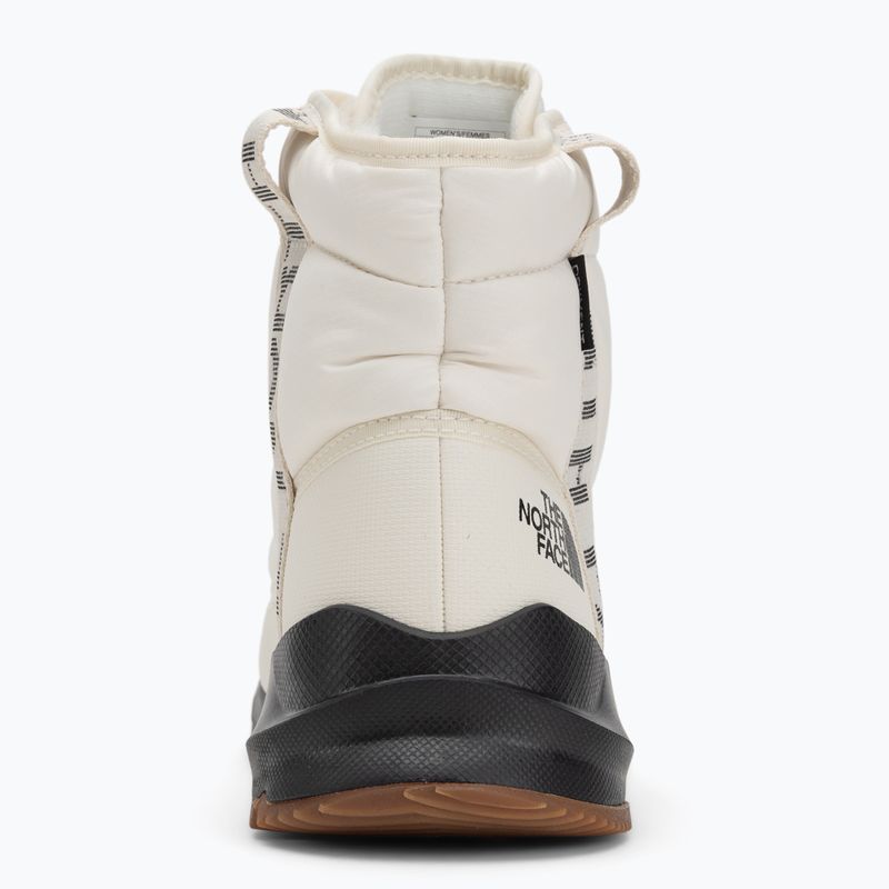 Dámske snehule The North Face Thermoball Lace Up Luxe Wp gardenia white/black 6