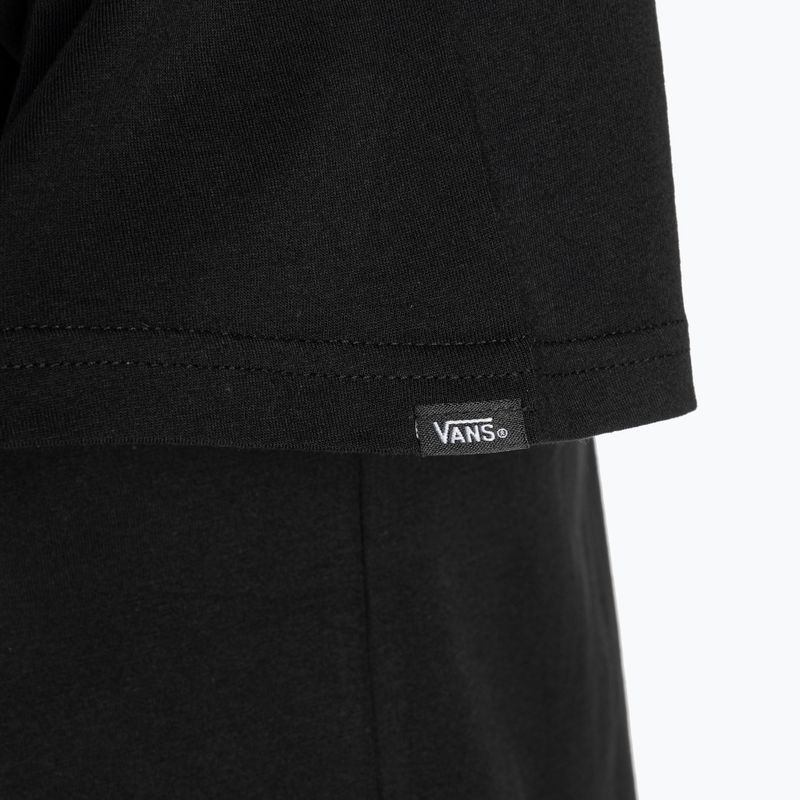 Pánske tričko Vans Multi Coloured Center Logo SS Tee black 4