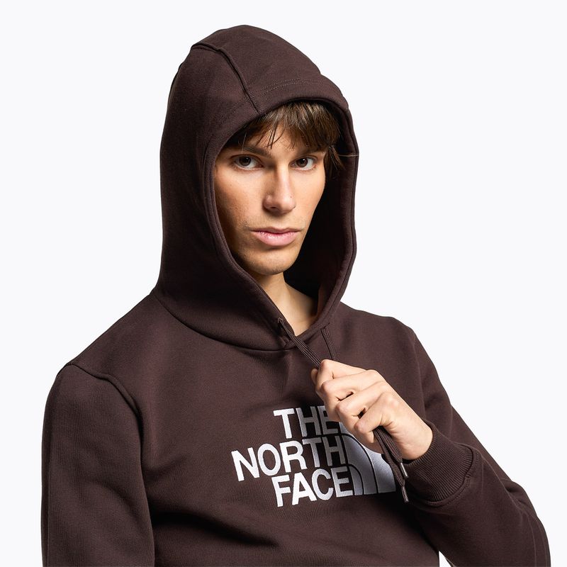 Pánska mikina The North Face Drew Peak Pullover Hoodie coal brown 3