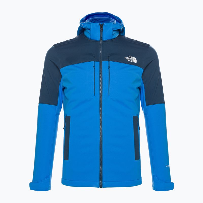 Pánska softshellová bunda The North Face Diablo Softshell s odnímateľnou kapucňou optic blue/shady blue 5