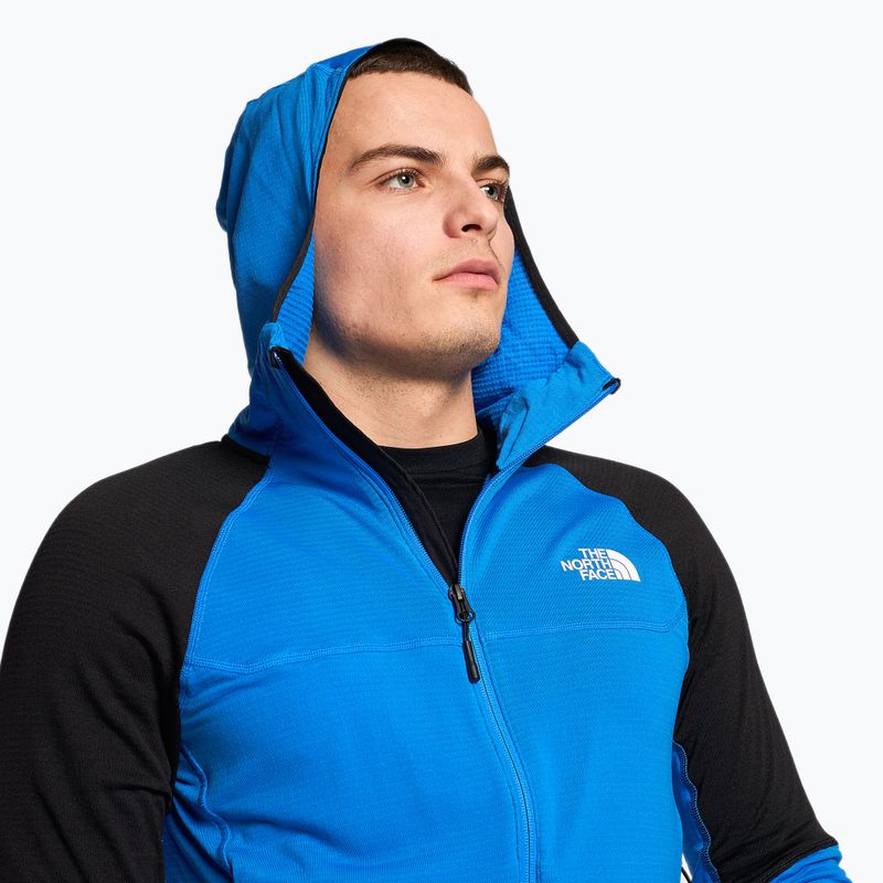 Pánska mikina The North Face Bolt Polartec Fleece Hoodie optic blue/black 4