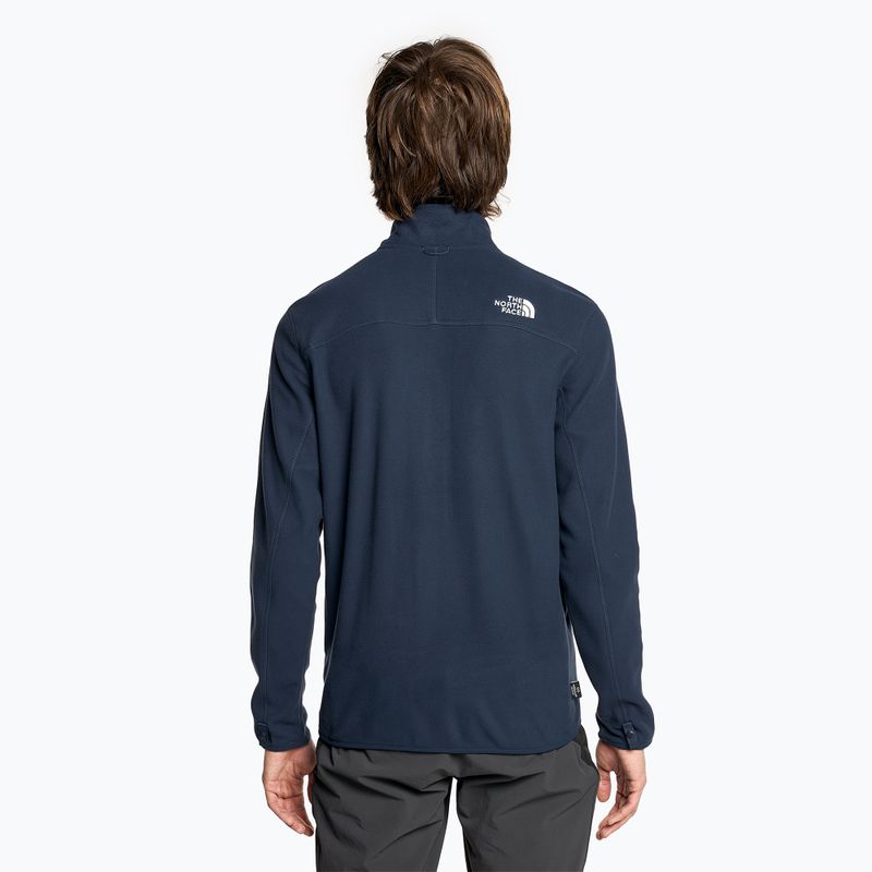 Pánska fleecová mikina The North Face 100 Glacier Full Zip summit navy 2