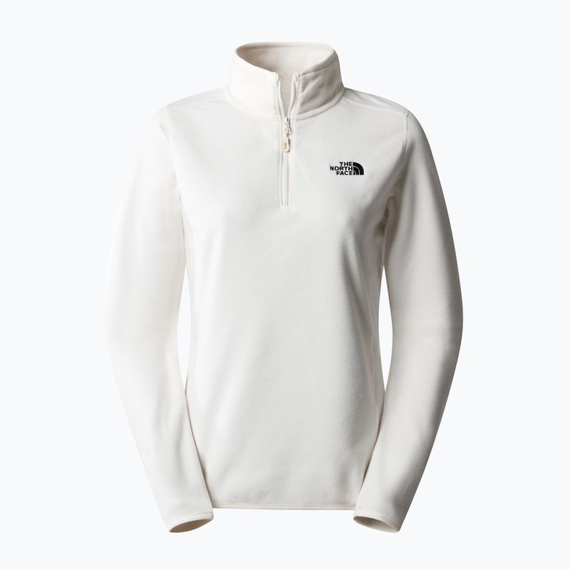 Dámska fleecová mikina The North Face 100 Glacier 1/4 Zip gardenia white 4