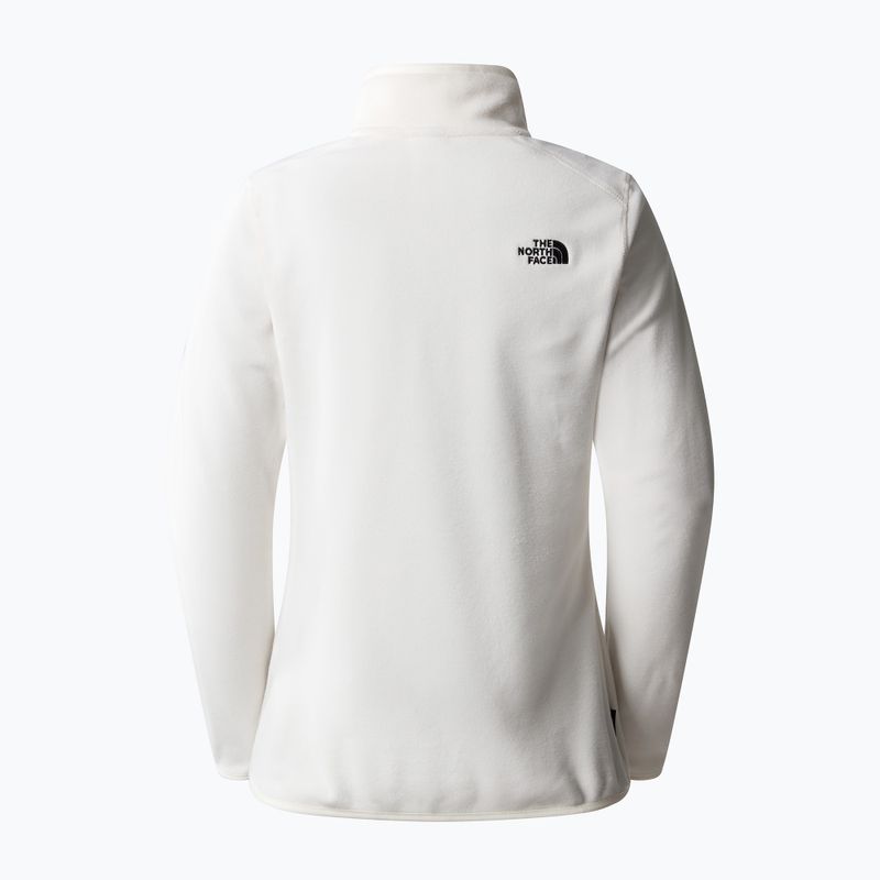 Dámska fleecová mikina The North Face 100 Glacier 1/4 Zip gardenia white 5