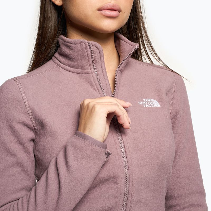 Dámska fleecová mikina The North Face 100 Glacier Fz fawn grey 4