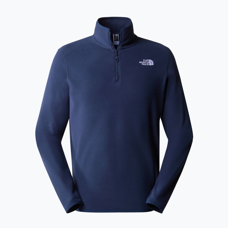 Pánska fleecová mikina The North Face 100 Glacier 1/4 Zip summit navy 4