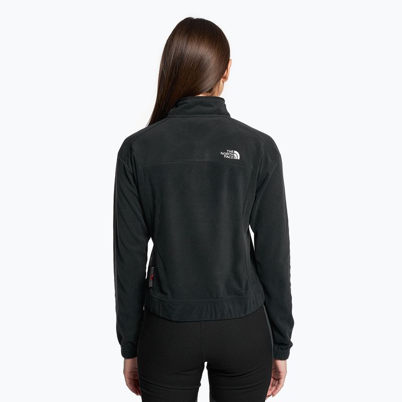 Dámska fleecová mikina The North Face Homesafe Snap Neck Fleece Pullover black/black 2