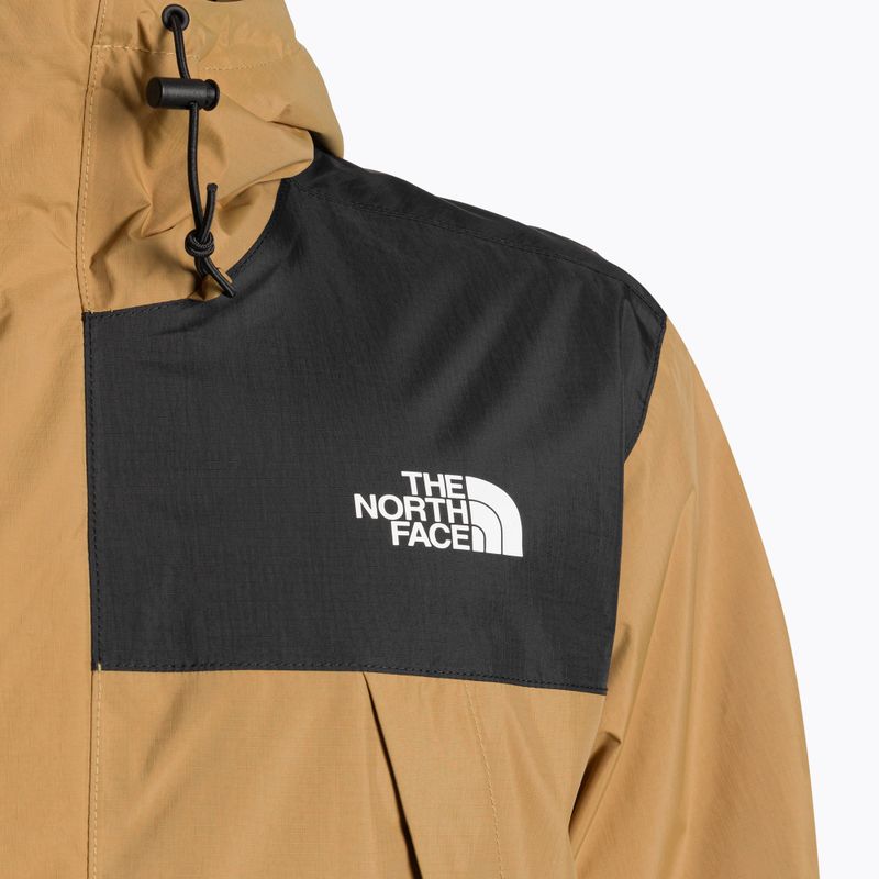 The North Face pánska úžitková hnedo-čierna bunda do dažďa Antora 3