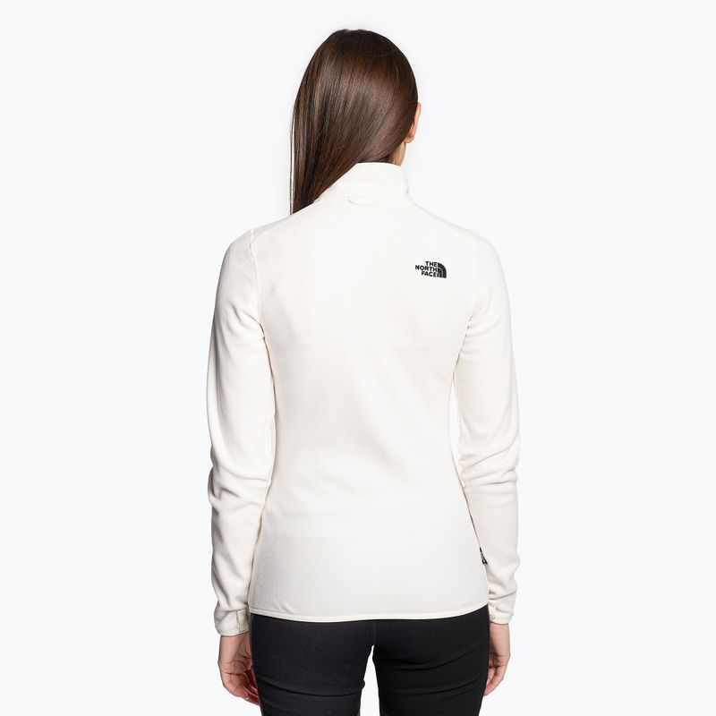 Dámska fleecová mikina The North Face 100 Glacier Fz gardenia white 2